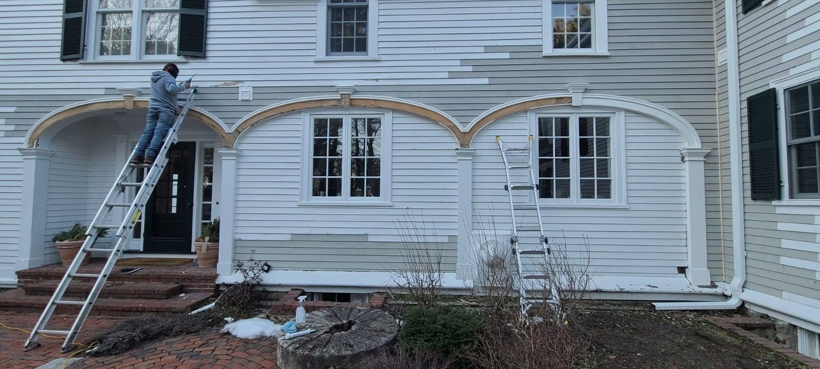 Gutter Installation and Siding